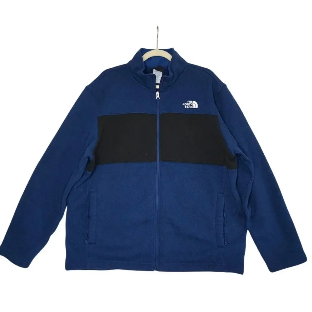 THE NORTH FACE Gordon Lyons Sweater-Knit Fleece Full Zip Jacket XL TG Everyday